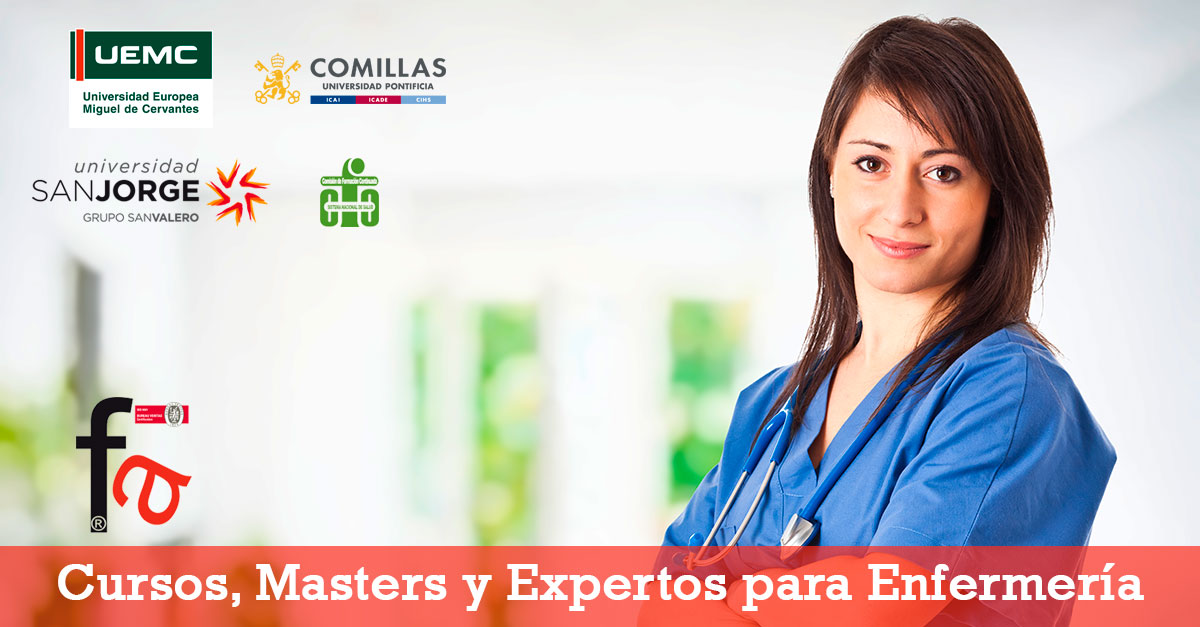 Expertos universitarios para enfermería online | Alcalá España
