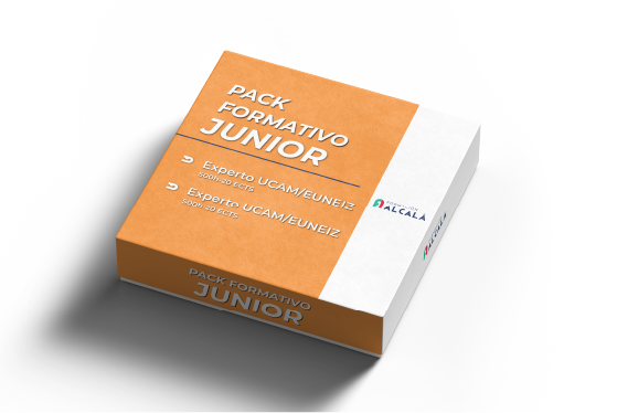 Pack Formativo Junior: 2 Expertos UCAM o EUNEIZ